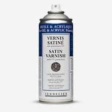 Barniz en spray universal con UV Satinado 400 ml