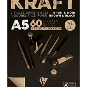 Kraft Negro Clairefontaine A5
