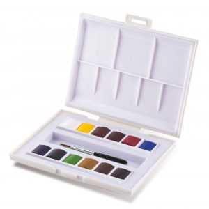 La Petite Aquarelle Sennelier Caja de 12 1/2 pastillas