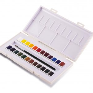 La Petite Aquarelle Sennelier Caja de 24 1/2 pastillas