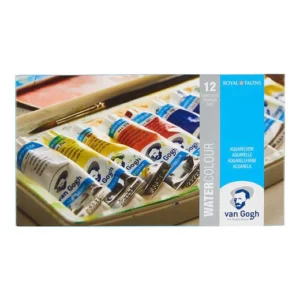 Caja de acuarelas Van Gogh 12 tubos + pincel