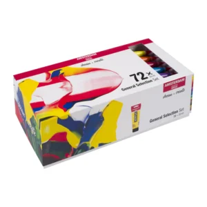 Estuche de acrílicos Amsterdam 72 colores x 20 ml
