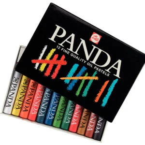 Estuche de pastel al óleo Panda Talens 12 colores