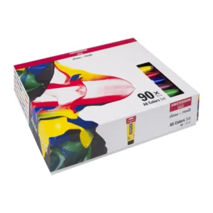 Estuche de acrílicos Amsterdam 90 colores x 20 ml