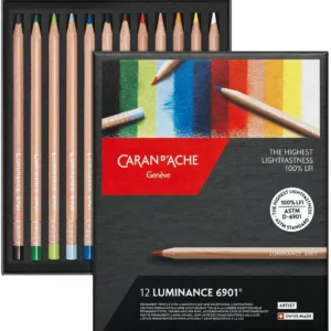 Luminance Caran d'Ache Caja 12 lápices