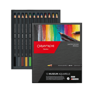 Museum Caran d'Ache Caja 12 lápices de acuarela