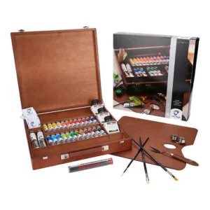 Maletín de óleos Van Gogh Expert 26 colores + complementos