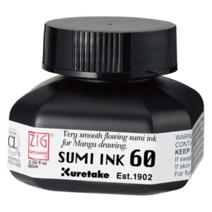 Tinta Sumi Ink Kuretake 60 ml