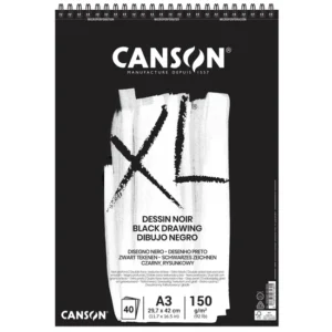 Bloc de espiral Canson XL Noir A3