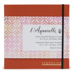 Cuaderno de acuarela Sennelier 20 x 20 cm