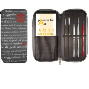 Set de pinceles para artes gráficas Passion for Art Borciani e Bonazzi