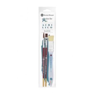 Set de pinceles ART KIT Passion for Art Acrílico Borciani e Bonazzi