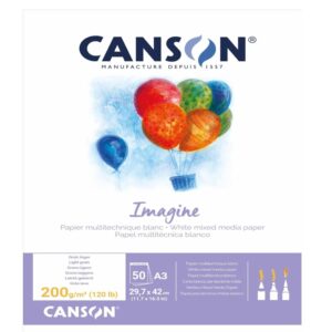 Bloc multitécnicas Imagine Canson A3