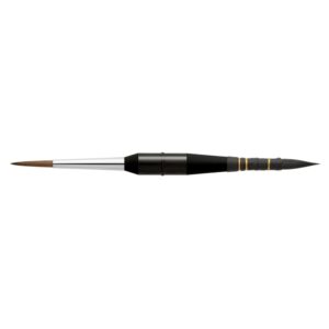 Pincel de viaje plegable Il Doppio Travel Brush #1 Serie 710 Borciani Bonazzi