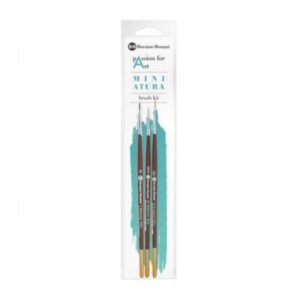 Set de pinceles ART KIT Passion for Art Miniatura Borciani e Bonazzi