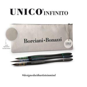 Set de 3 pinceles Kit Unico Infinito - Mix Borciani e Bonazzi