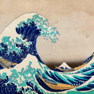 Pintar por números La Gran Ola de Kanagawa de Hokusai, Figured'Art