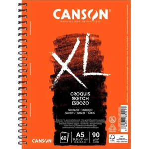 Bloc de espiral lateral Canson XL Croquis A4