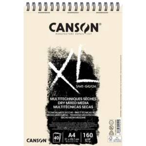 Bloc de espiral Canson XL Sand Grain Beige A4