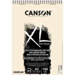 Bloc de espiral Canson XL Sand Grain Beige A3