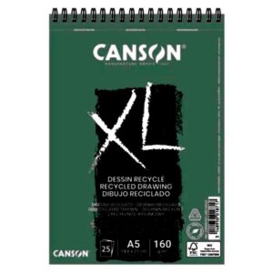 Bloc de espiral Canson XL Dibujo Reciclado A5
