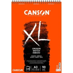 Bloc de espiral Canson XL Croquis A3