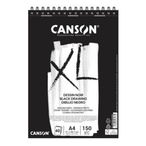 Bloc de espiral Canson XL Noir A4
