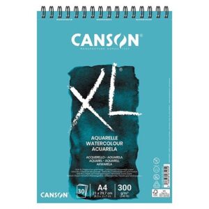 Bloc de espiral Canson XL Acuarela A4