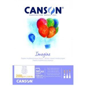 Bloc multitécnicas Imagine Canson A5