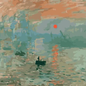 Pintar por números Impression, soleil levant de Monet, Figured'Art