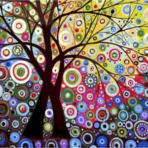 Pintar por números Árbol de Sol, Figured'Art