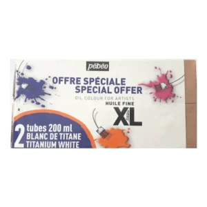 Óleo Blanco de Titanio XL Pack 2 x 200 ml Pébéo