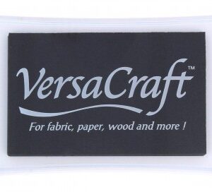Almohadilla de tinta para sellos Versacraft 95x65mm Color Negro