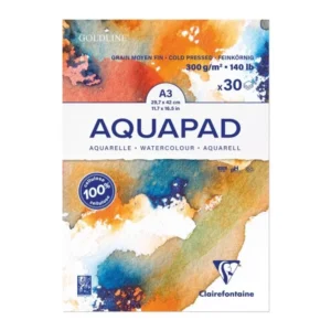 Bloc para acuarela Aquapad Clairefontaine A3