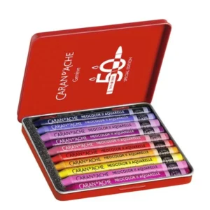 Neocolor II Acuarelables Caran d'Ache Caja 10 colores Ed. Especial Pop Colors