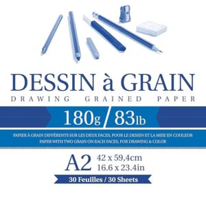 Dessin à Grain Clairefontaine A2 180 gr