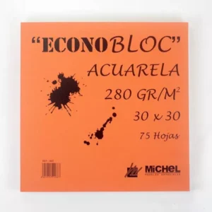 Bloc para acuarela Econobloc Michel 30 x 30