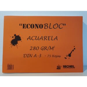 Bloc para acuarela Econobloc Michel A3