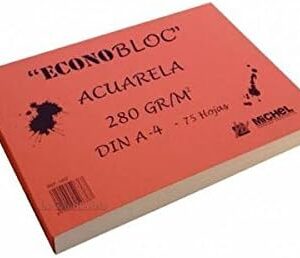 Bloc para acuarela Econobloc Michel A4