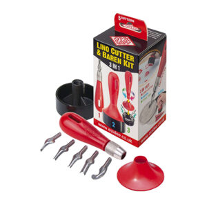 Gúbias Essdee Kit 3 en 1 para linóleo y carvado de sellos
