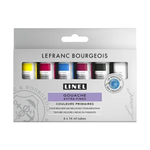 Gouache Linel Set Primarios Lefranc & Bourgeois