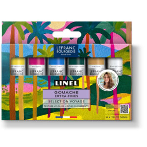 Gouache Linel Set Voyage Lefranc & Bourgeois