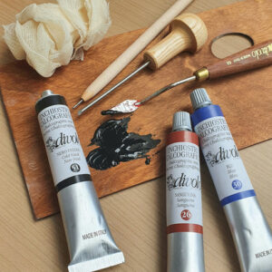 Tinta calcográfica negra Divolo 60 ml