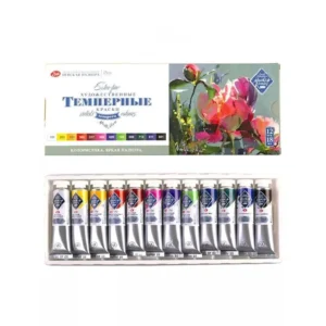 Caja de témpera White Nights Neshkova Master Class 12 colores