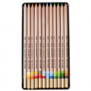 Caja de lápices Tri Tone de Koh-i-Noor 12 colores